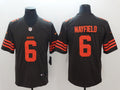 Men’s Cleveland Browns #6 Baker Mayfield Nike Brown Alternate Legend Jersey