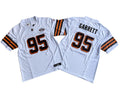 Mens Cleveland Browns #95 Myles Garrett Nike 2023 F.U.S.E. Vapor Limited White Retro 1946 75th Anniversary Jersey