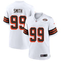 Mens Cleveland Browns #99 Za’Darius Smith Nike White 1946 Collection 75th Anniversary Jersey
