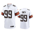 Mens Cleveland Browns #99 Za’Darius Smith Nike White Away Vapor Limited Jersey