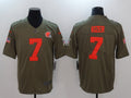 Men’s Cleveland Browns DeShone Kizer #7 Olive Jersey