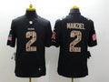 Men’s Cleveland Browns Johnny Manziel #2 Black Jersey