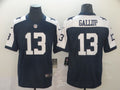 Men’s Dallas Cowboys #13 Michael Gallup Nike Navy Alternate Vapor Limited Jersey