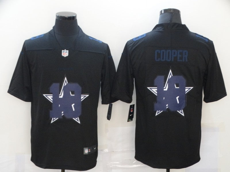 Men’s Dallas Cowboys #19 Amari Cooper Black Authentic Jersey
