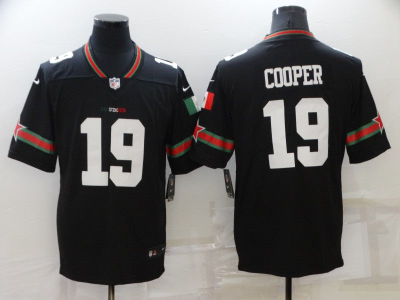Men’s Dallas Cowboys #19 Amari Cooper Black Jersey