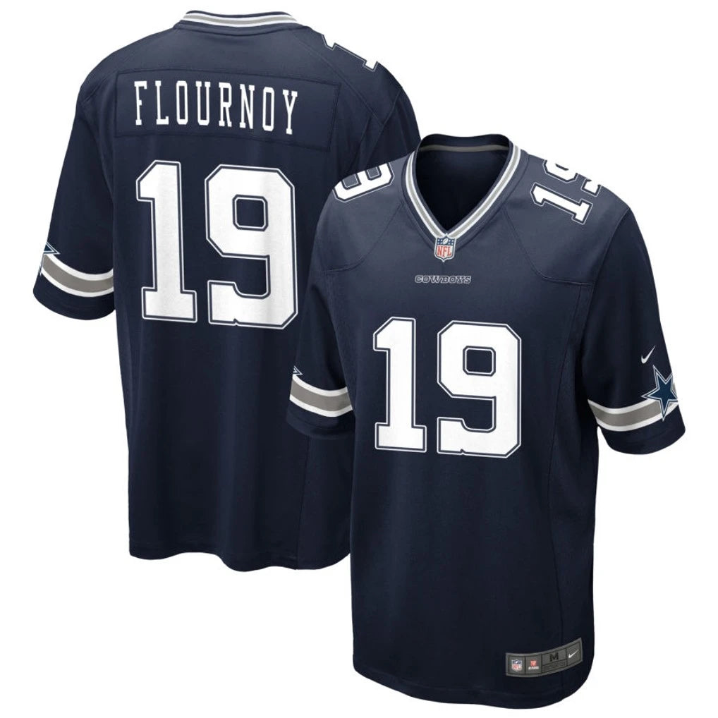 Mens Dallas Cowboys #19 Ryan Flournoy Nike Navy Vapor F.U.S.E. Limited Jersey