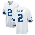 Mens Dallas Cowboys #2 Cobie Durant Nike White Vapor F.U.S.E. Limited Jersey