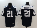 Men’s Dallas Cowboys #21 Ezekiel Elliott Jersey Navy