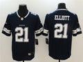 Men’s Dallas Cowboys #21 Ezekiel Elliott Nike Navy Team Color Untouchable Limited Jersey