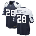 Mens Dallas Cowboys #28 Shavon Revel Jr. Nike Navy Alternate Vapor F.U.S.E. Limited Jersey