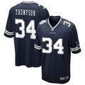 Mens Dallas Cowboys #34 Jalen Thompson Nike Navy Vapor F.U.S.E. Limited Jersey
