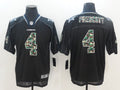 Men’s Dallas Cowboys #4 Dak Prescott Black Authentic Jersey