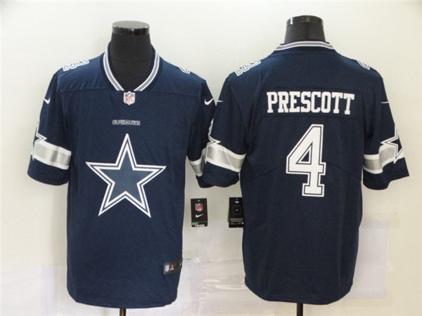Men’s Dallas Cowboys #4 Dak Prescott Nike Team Icon Jersey