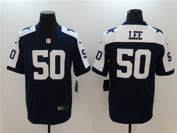 Men’s Dallas Cowboys #50 Sean Lee Nike Navy Alternate Vapor Limited Jersey
