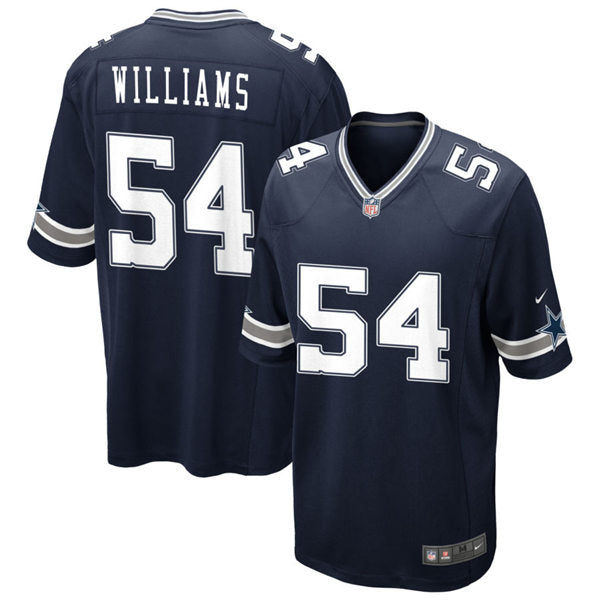 Men’s Dallas Cowboys #54 Sam Williams Nike Navy Team Color Untouchable Limited Jersey