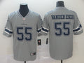 Men’s Dallas Cowboys #55 Leighton Vander Esch Grey Nike Inverted Legend Jersey