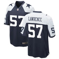 Mens Dallas Cowboys #57 Malachi Lawrence Nike Navy Alternate Vapor F.U.S.E. Limited Jersey