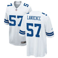 Mens Dallas Cowboys #57 Malachi Lawrence Nike White Vapor F.U.S.E. Limited Jersey
