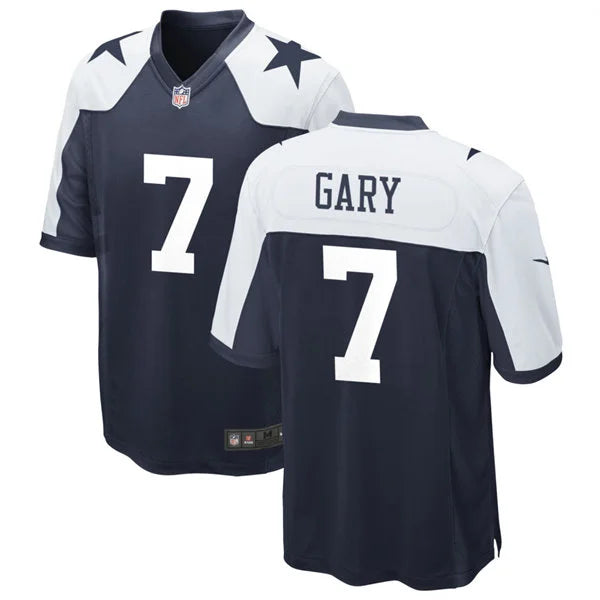 Mens Dallas Cowboys #7 Rashan Gary Nike Navy Alternate Vapor F.U.S.E. Limited Jersey