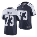 Men’s Dallas Cowboys #73 Tyler Smith Nike Navy Alternate Vapor Limited Jersey