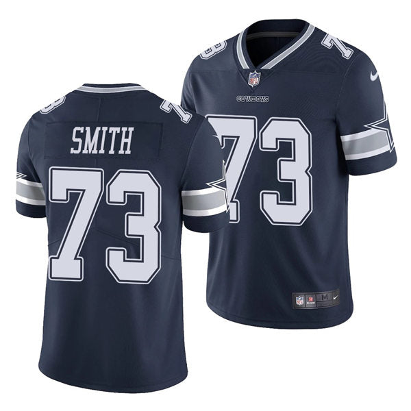 Men’s Dallas Cowboys #73 Tyler Smith Nike Navy Team Color Untouchable Limited Jersey