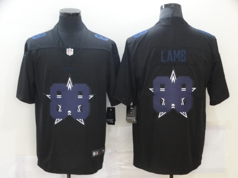 Men’s Dallas Cowboys #88 CeeDee Lamb Black Alternate Jersey