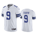 Mens Dallas Cowboys #9 KaVontae Turpin White Vapor Untouchable Limited Player Jersey