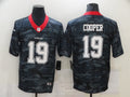 Men’s Dallas Cowboys Amari Cooper #19 Gray Camouflage Jersey