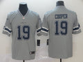 Men’s Dallas Cowboys Amari Cooper #19 Gray Inverted Legend Jersey