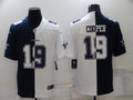 Men’s Dallas Cowboys Amari Cooper #19 Navy/White Jersey
