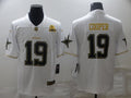 Men’s Dallas Cowboys Amari Cooper #19 White Jersey