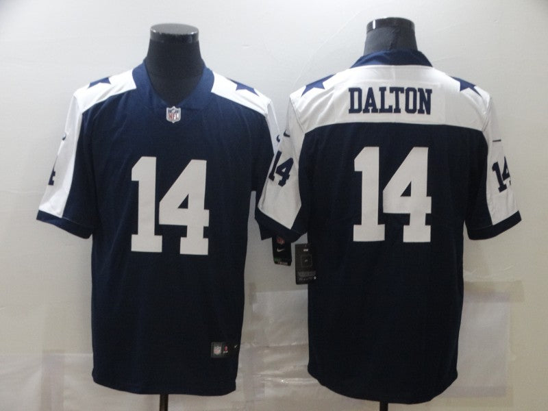 Men’s Dallas Cowboys Andy Dalton #14 Navy Jersey