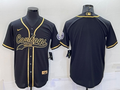 Men’s Dallas Cowboys Black Blank Jersey