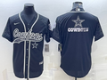 Men’s Dallas Cowboys Black RFLCTV Limited Jersey