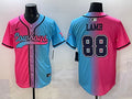 Men’s Dallas Cowboys CeeDee Lamb #88 Pink/Blue Jersey