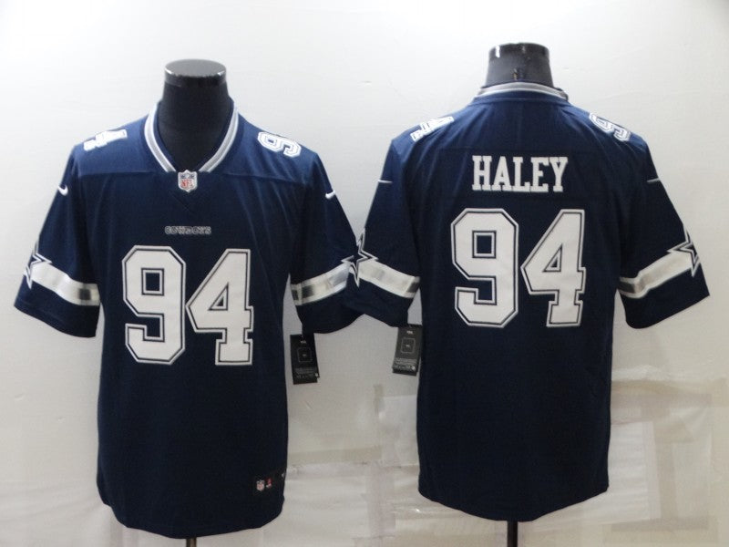 Men’s Dallas Cowboys Charles Haley #94 Navy Jersey