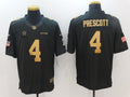 Men’s Dallas Cowboys Dak Prescott #4 Black Authentic Jersey