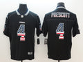 Men’s Dallas Cowboys Dak Prescott #4 Black Team Jersey