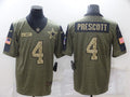 Men’s Dallas Cowboys Dak Prescott #4 Brown Jersey