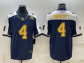 Men’s Dallas Cowboys Dak Prescott #4 Navy Authentic Jersey