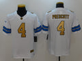 Men’s Dallas Cowboys Dak Prescott #4 White Alternate Jersey