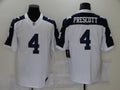 Men’s Dallas Cowboys Dak Prescott #4 White Jersey
