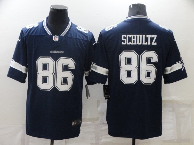 Men’s Dallas Cowboys Dalton Schultz #86 Navy Jersey