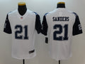 Men’s Dallas Cowboys Deion Sanders #21 White Jersey