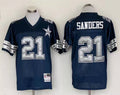 Men’s Dallas Cowboys Deion Sanders Mitchell & Ness Navy Legacy Jersey