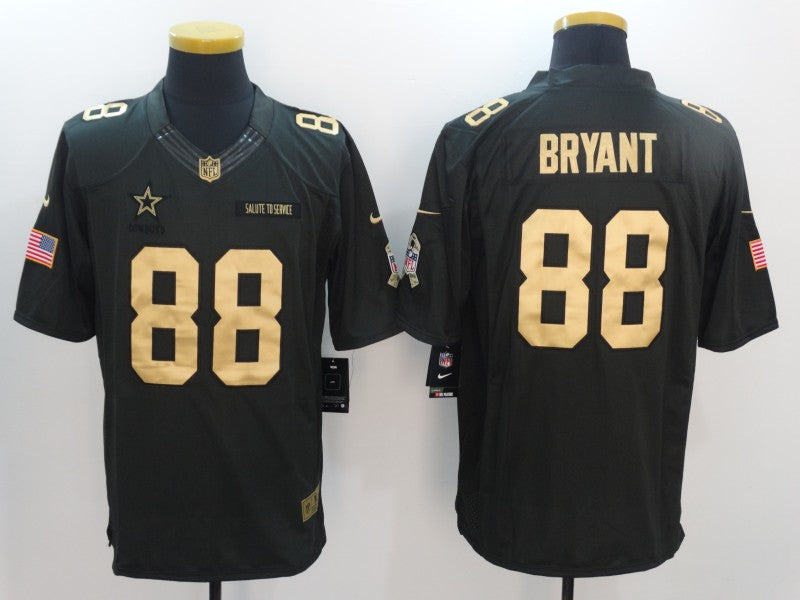 Men’s Dallas Cowboys Dez Bryant #88 Black Jersey