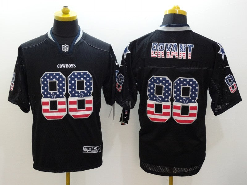 Men’s Dallas Cowboys Dez Bryant #88 Black Jersey