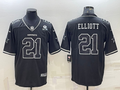 Men’s Dallas Cowboys Ezekiel Elliott #21 Black Alternate Vapor Limited Jersey