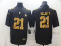 Men’s Dallas Cowboys Ezekiel Elliott #21 Black Jersey