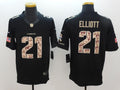 Men’s Dallas Cowboys Ezekiel Elliott #21 Black Team Jersey